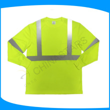 Tipo de fornecimento de serviço do OEM Long Sleeve Reflective Safety Shirts